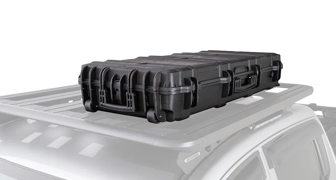 61029 – RHINO RACK Cargo Carrier, Box Style Compatible With ALL Rhino-Rack Platforms 3.3 Cubic Foot Capacity 46.7 Inc...